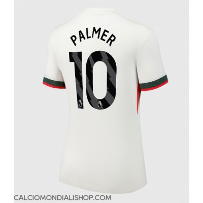 Maglie da calcio Chelsea Cole Palmer #10 Seconda Maglia Femminile 2025-26 Manica Corta Maglie da calcio Chelsea Cole Palmer #10 Seconda Maglia Femminile 2025-26 Manica Corta